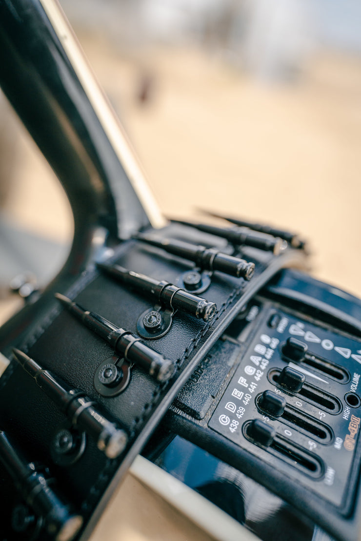 BLACKOUT BULLET GUITAR STRAP