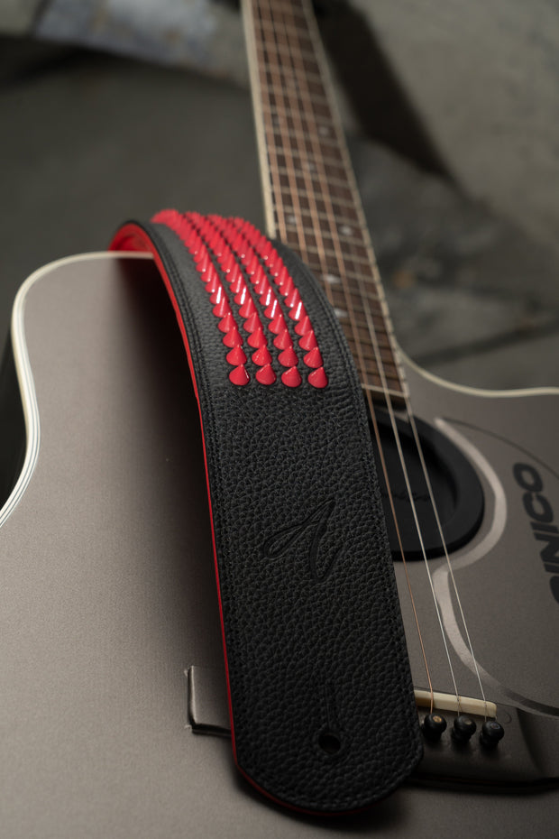 INFIERNO STUDDED GUITAR STRAP