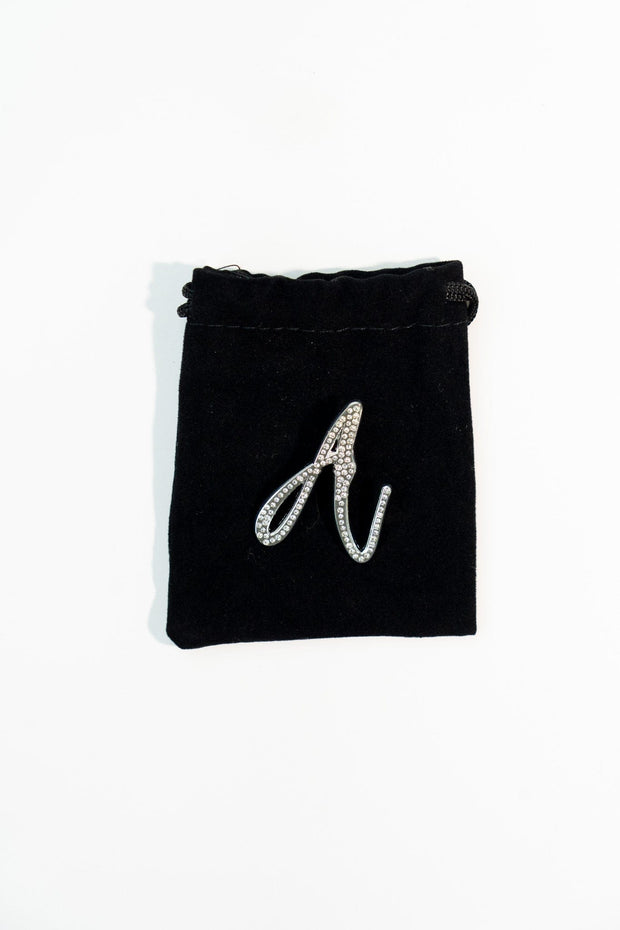 BLACK RHINESTONE STARS STRAP