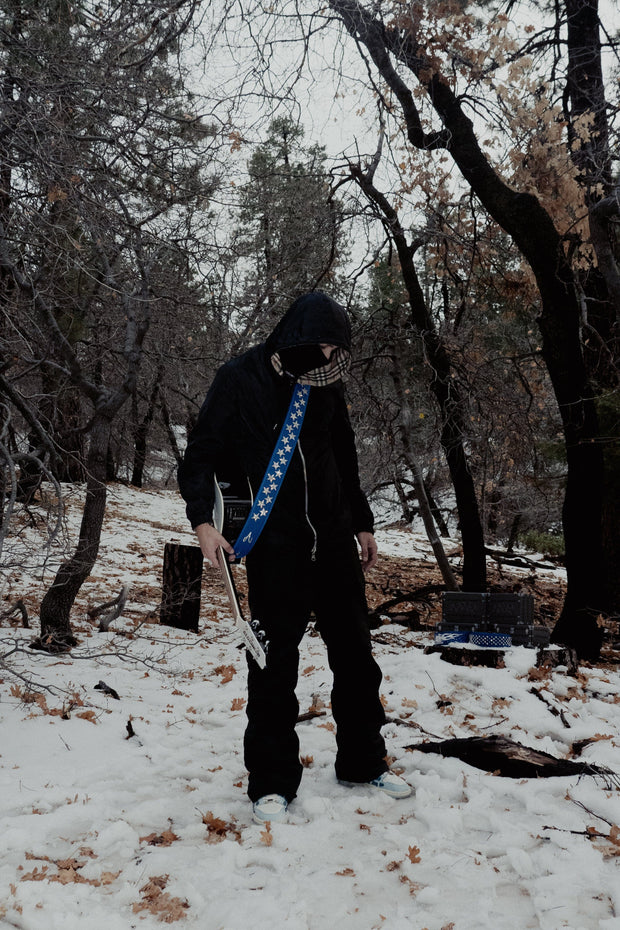 BLUE RHINESTONE STARS STRAP