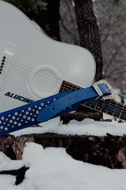 BLUE BB GUITAR STRAP