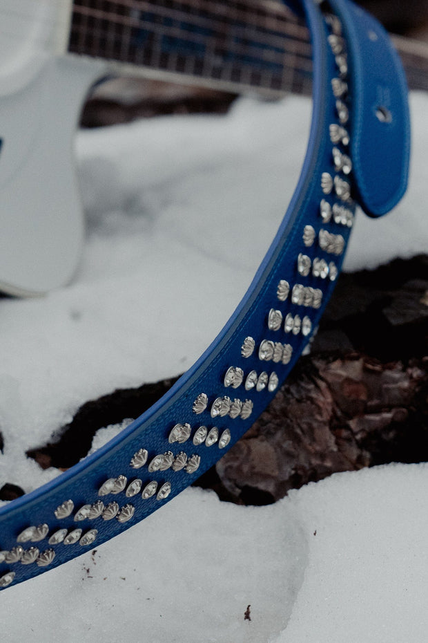 BLUE BB GUITAR STRAP