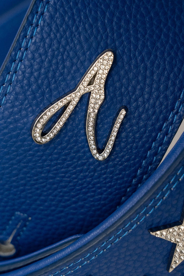 BLUE RHINESTONE STARS STRAP