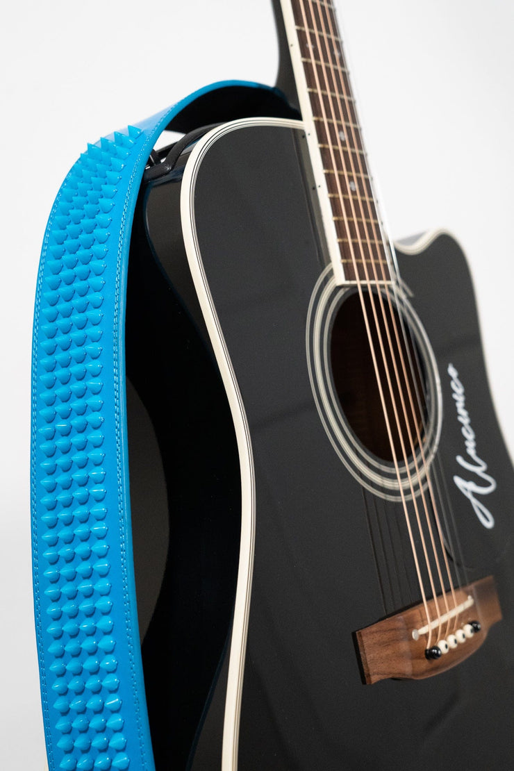 BLUE STUDDED STRAP