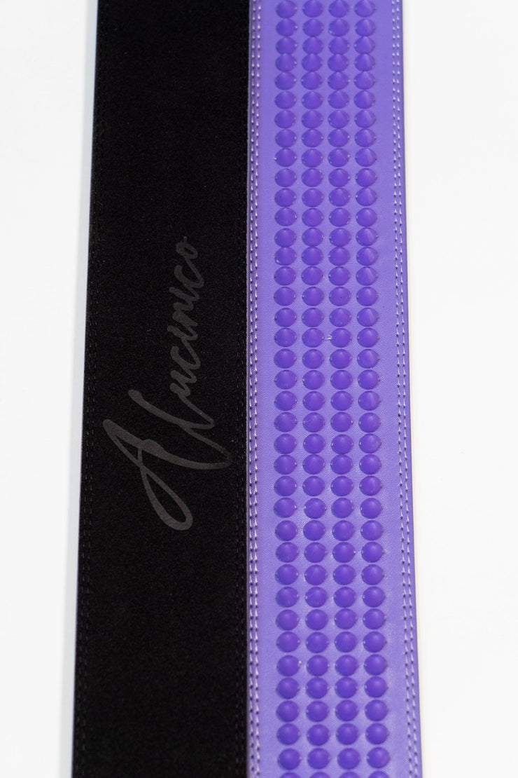 PURPLE STUDDED STRAP