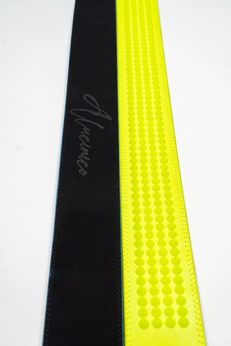 NEON GREEN STUDDED STRAP