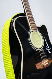 NEON GREEN STUDDED STRAP