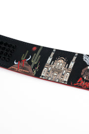 CT SIGNATURE STUDDED GUITAR STRAP