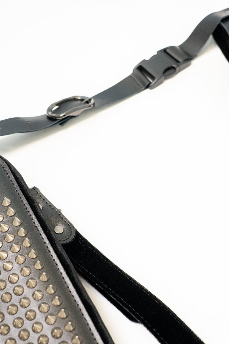 PUNK STUDDED ACCORDION STRAPS