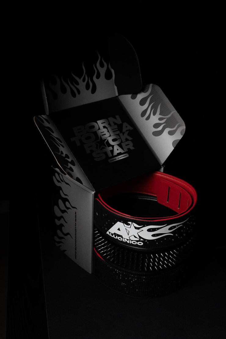 FLAMES RHINESTONE STRAP