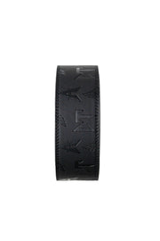 BLACK EMBOSSED CT GUITAR STRAP
