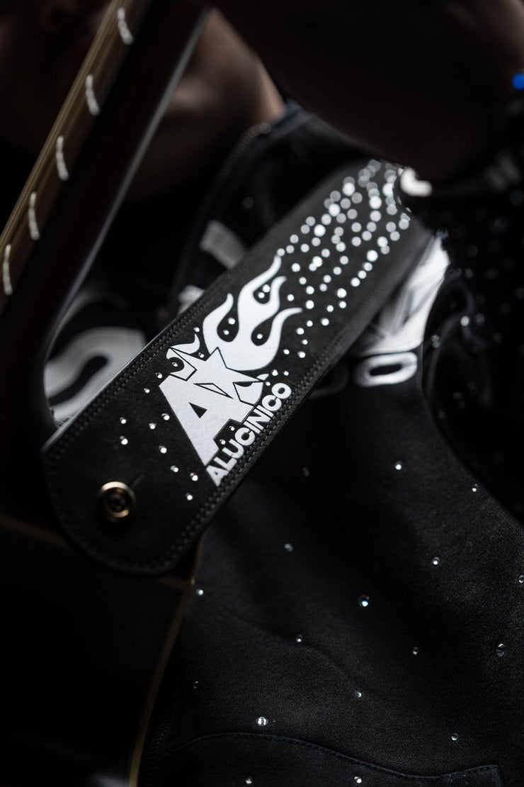 FLAMES RHINESTONE STRAP