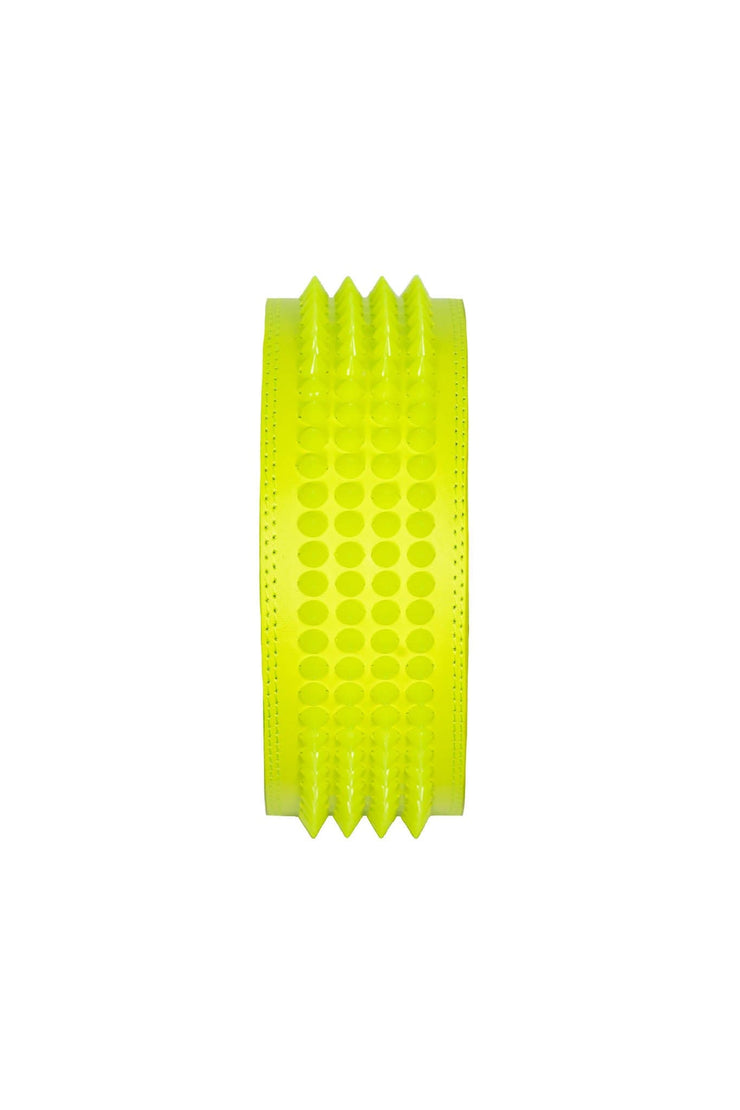 NEON GREEN STUDDED STRAP