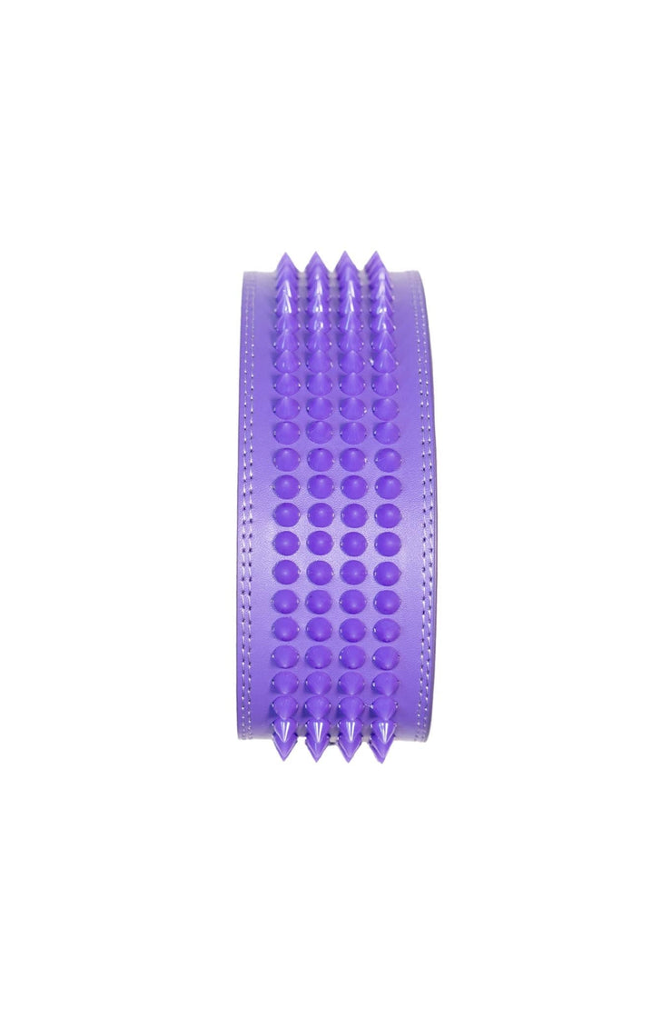 PURPLE STUDDED STRAP