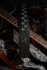 BLACK RHINESTONE STARS STRAP