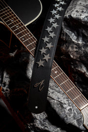 BLACK RHINESTONE STARS STRAP