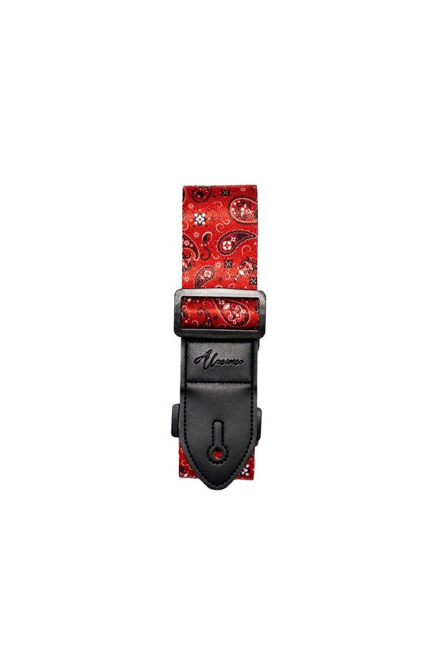 RED PAISLEY STRAP